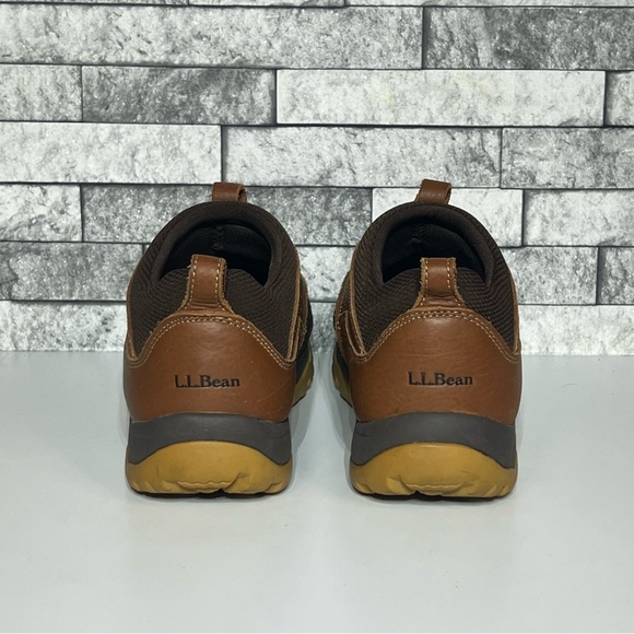 LL Bean Storm Chaser Low Womens 11 Leather Waterproof Winter Slip On Boots - Picture 5 of 8